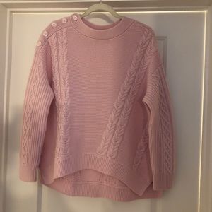 Lewit | Pink Knit Sweater | 100% Cashmere
